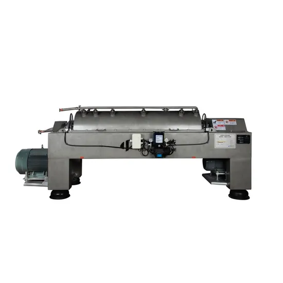 Explosion Proof Design Certified Sz Dual-Cones Horizontal Decanter Centrifuge